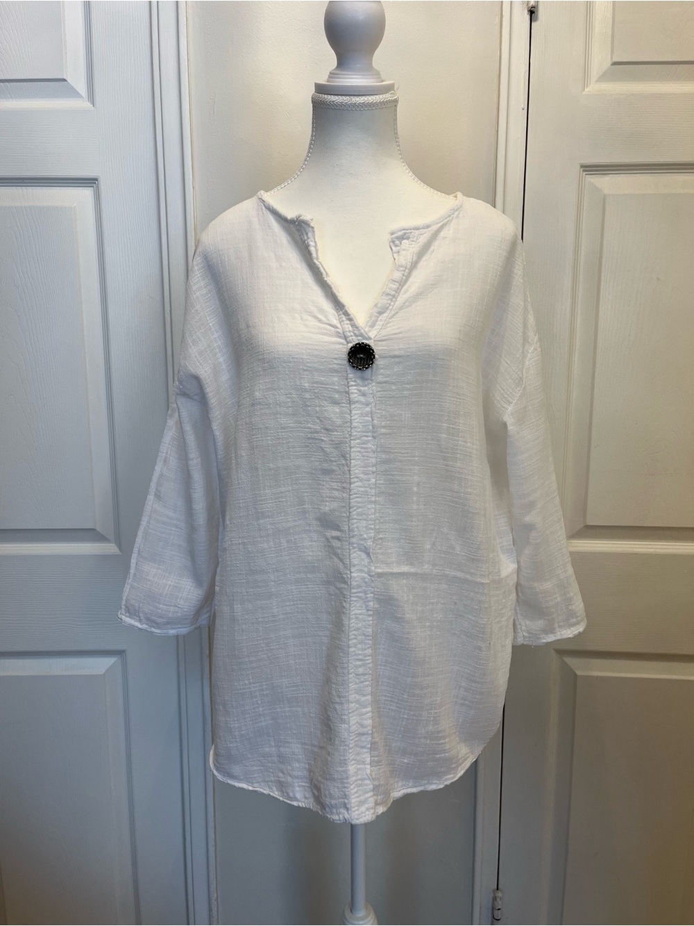 Women's White Summer Top